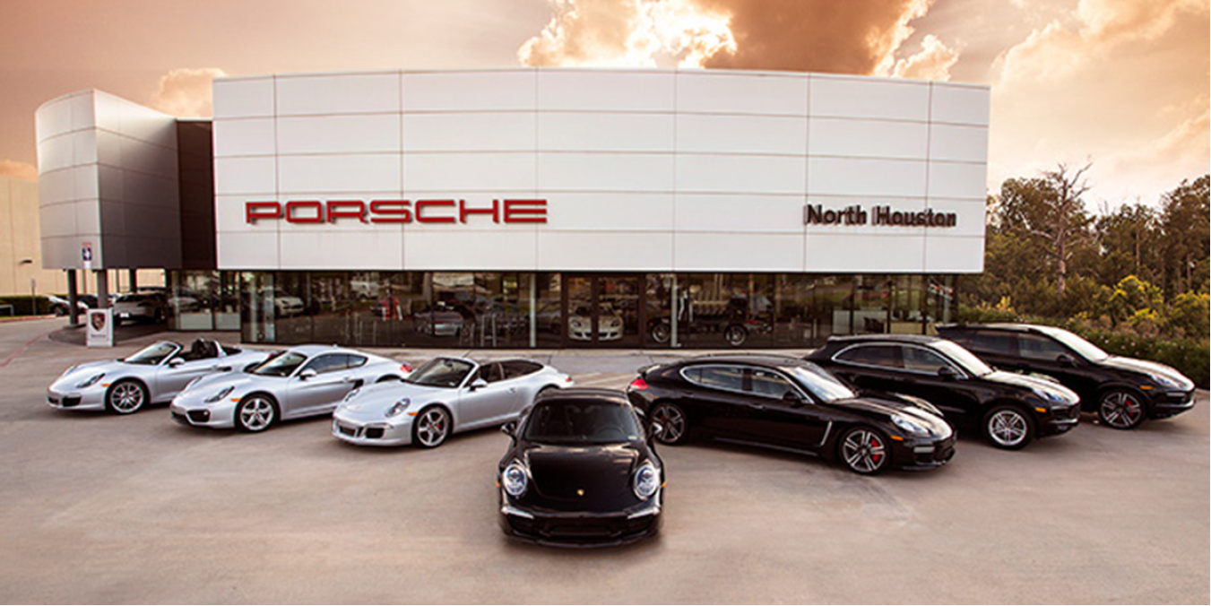 Porsche Of North Houston Card Dealership & Headquarters